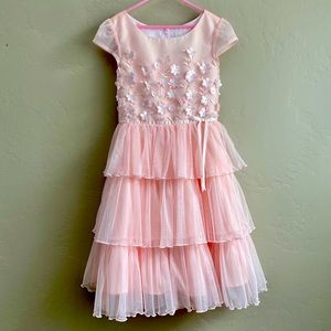 COPY - Pink Tiered Spring Easter Dress